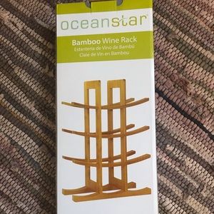 Bamboo wine rack